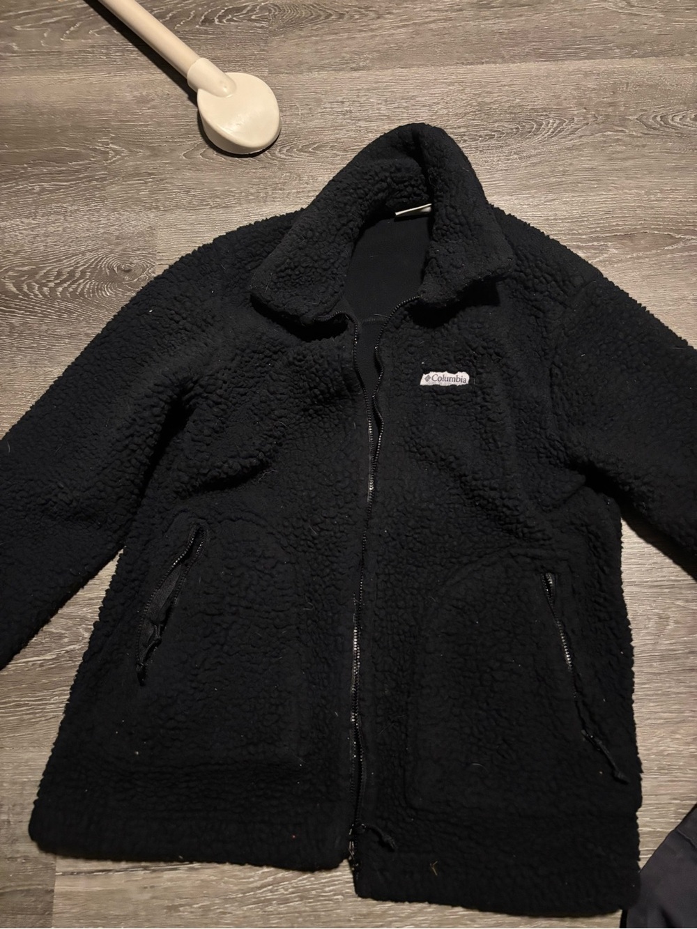 Columbia Black Teddy Sherpa Jacket - Picture 2 of 2